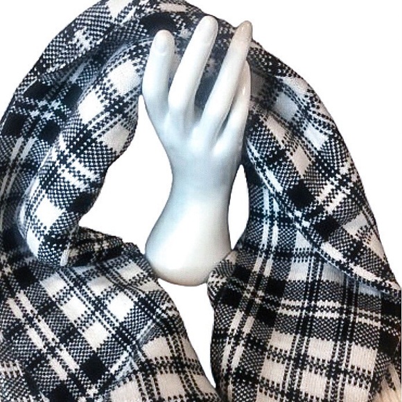 TIMBERLAND Plaid Flat Knit Scarf NWT - Picture 9 of 12